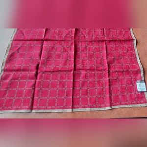 Celine Monogram New 23" Square Handkerchief/Scarf